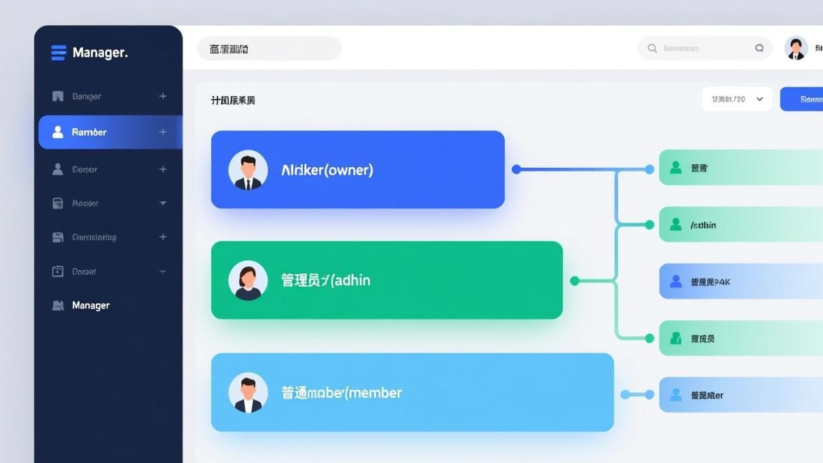 管理员角色层级与权限管理